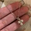 VENTFILLE Colier cu Mărgele Geometrie din Argint Sterling 925 pentru Femei Fată Design Coreean Colier Versatil Bijuterii Dropship Vânzare cu Ridicata