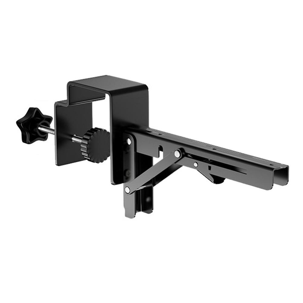 

Punch-free Foldable Desktop Bracket Desk Keyboard Tray Slide Extender Desk Keyboard Computer Drawer Clamp