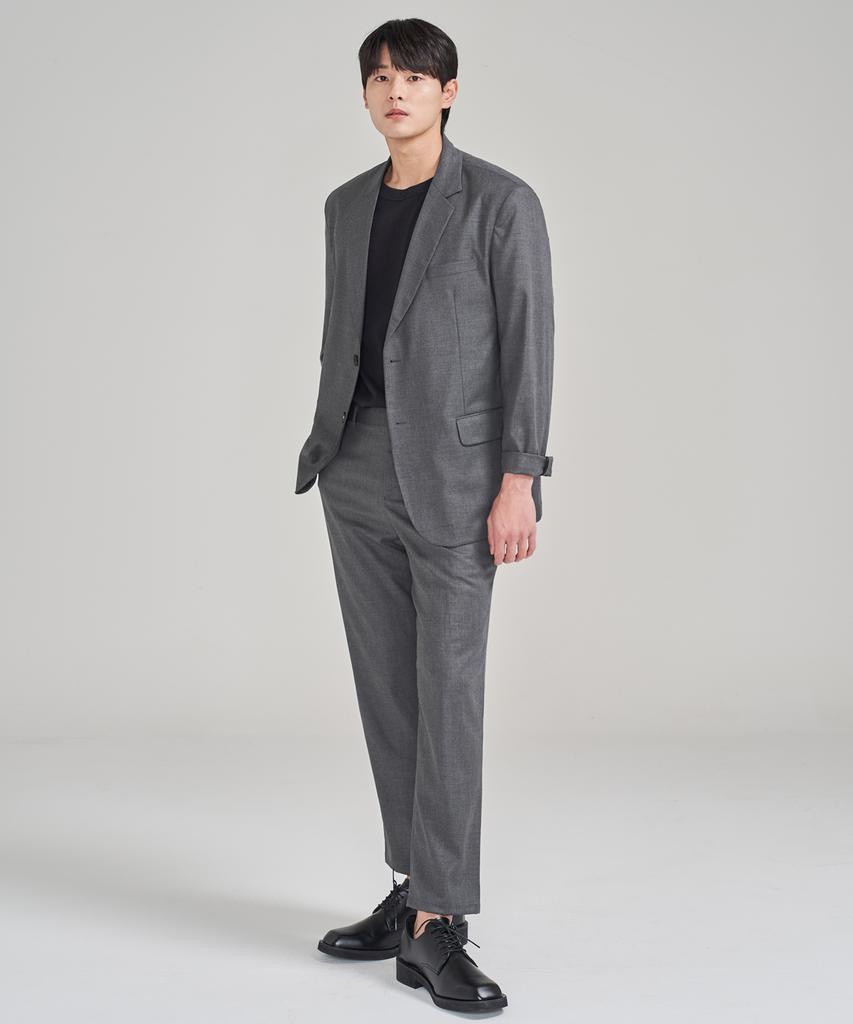 PRAIRIE [Summer] Easy Care Slacks (Gray)