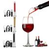 4Pcs/Set Wine Bottle Opener 4-in-1 Air Pump Pressure Opener Foil Cutter Inflatable Pourer Vacuum Stopper Wine Cork Extractor