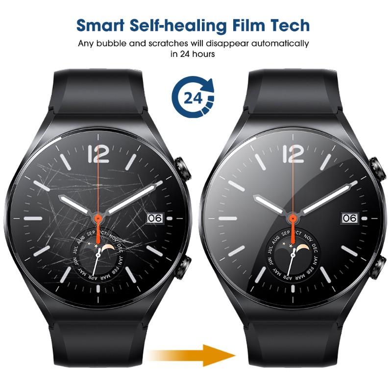 5-1Pcs Hydrogel Films for Xiaomi Watch S1 Active SmartWatch Screen Protector HD Anti-scratch Protective Film for Mi Watch S1 Pro