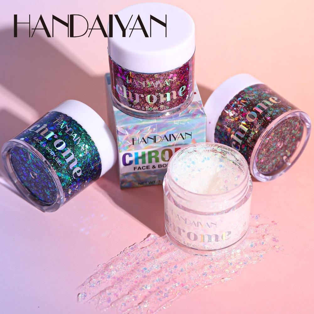 HANDAIYAN Change Dragon Sequenant Eye Shadow Gel Face Body Night Shop Stage Small Cosmetic Flash
