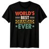 Mens Worlds Best Grandad Ever Funny Fathers Day TTshirt Tee Dad Papa Life #FD