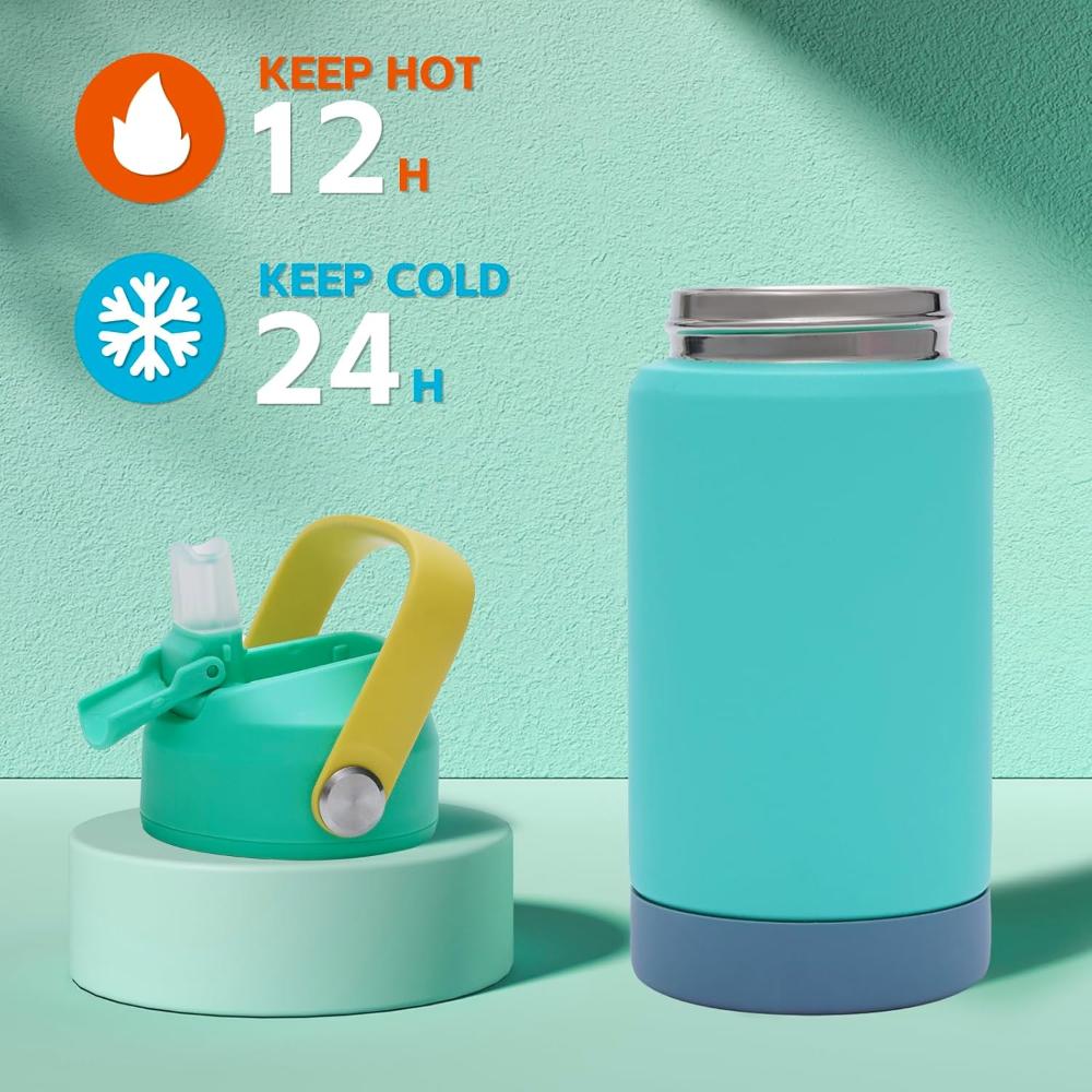 Бутылка для воды из нержавеющей стали для детей — фото 3