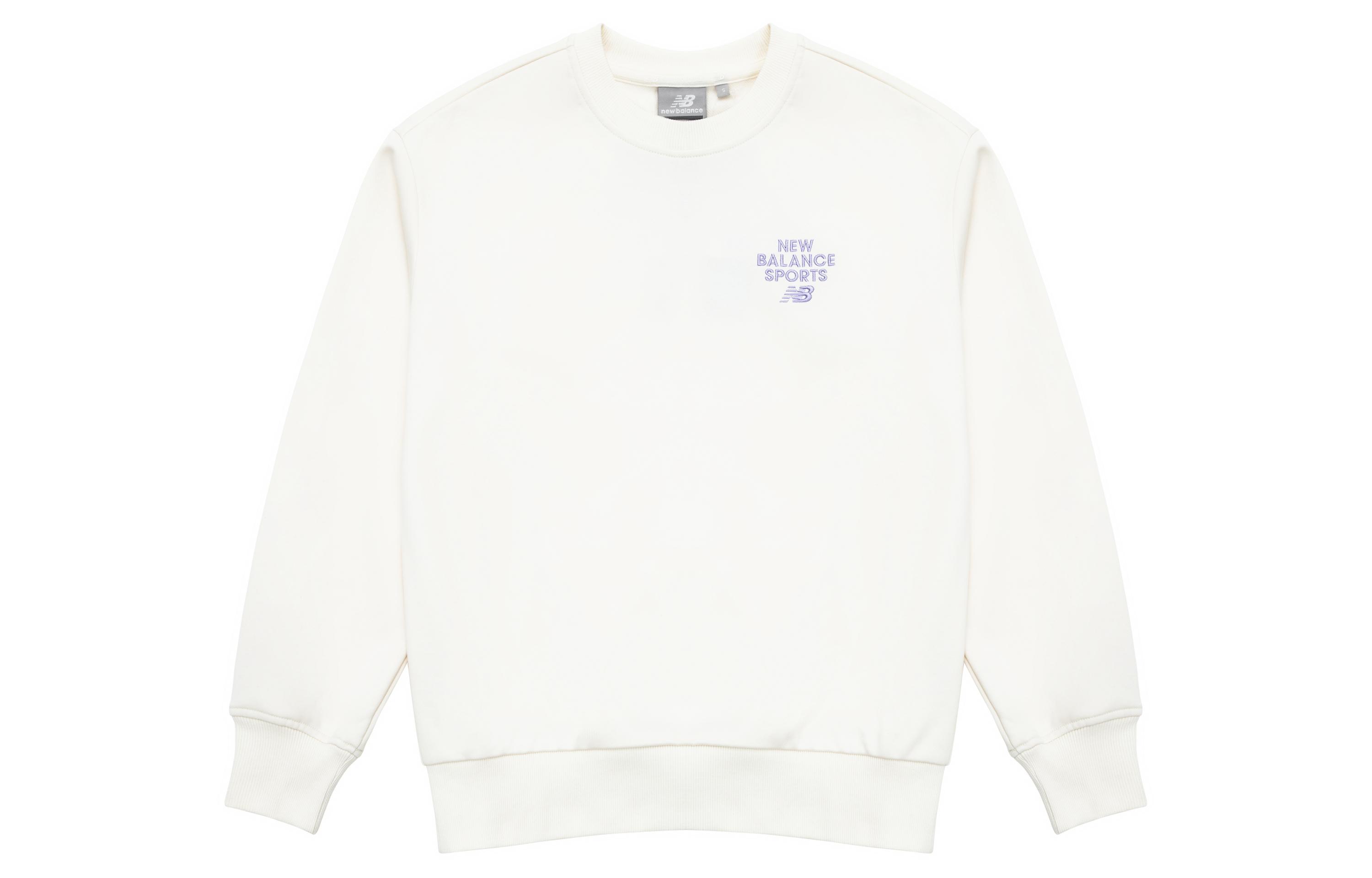 New Balance Sweatshirt Unisex White 5CD12152-IV S