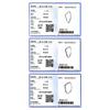 Modian 2026 New Stackable 100% 925 Sterling Silver Simple Fashion Geometric Ring Classic Finger Fine Popular Jewelry For Women