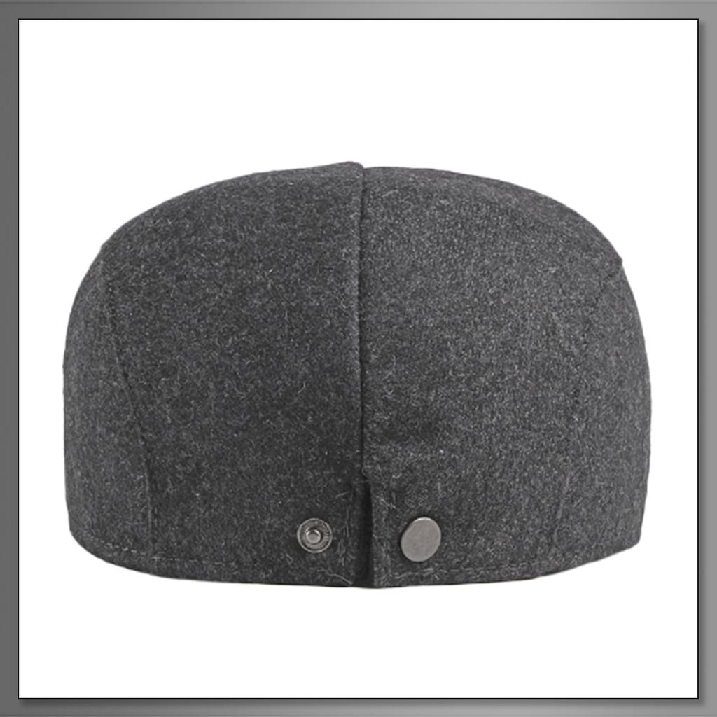 Buzz Selection Casual Hunting Wool Fashion CAP762 Men's Cap, Material, Accessory, Stylish, (Brown)
