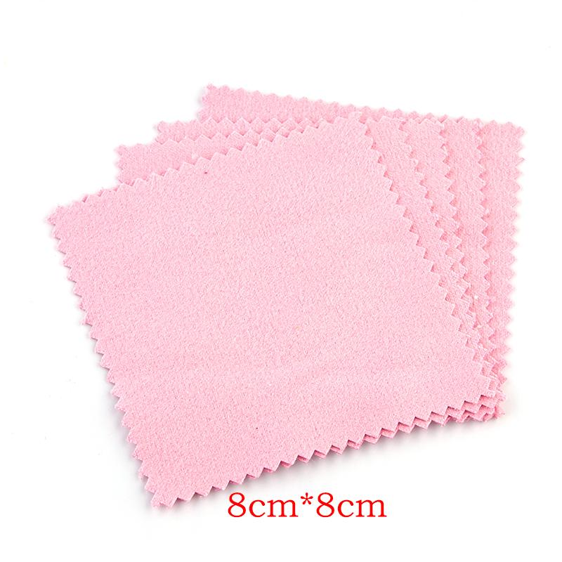 Louleur Polish Polishing Cloth Silver Color Cleaning Polishing Cloth Soft Clean Wipe Wiping Cloth For Gold Color Jewelry Tool