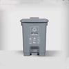 Outdoor Foot Pedal Trash Can with Lid