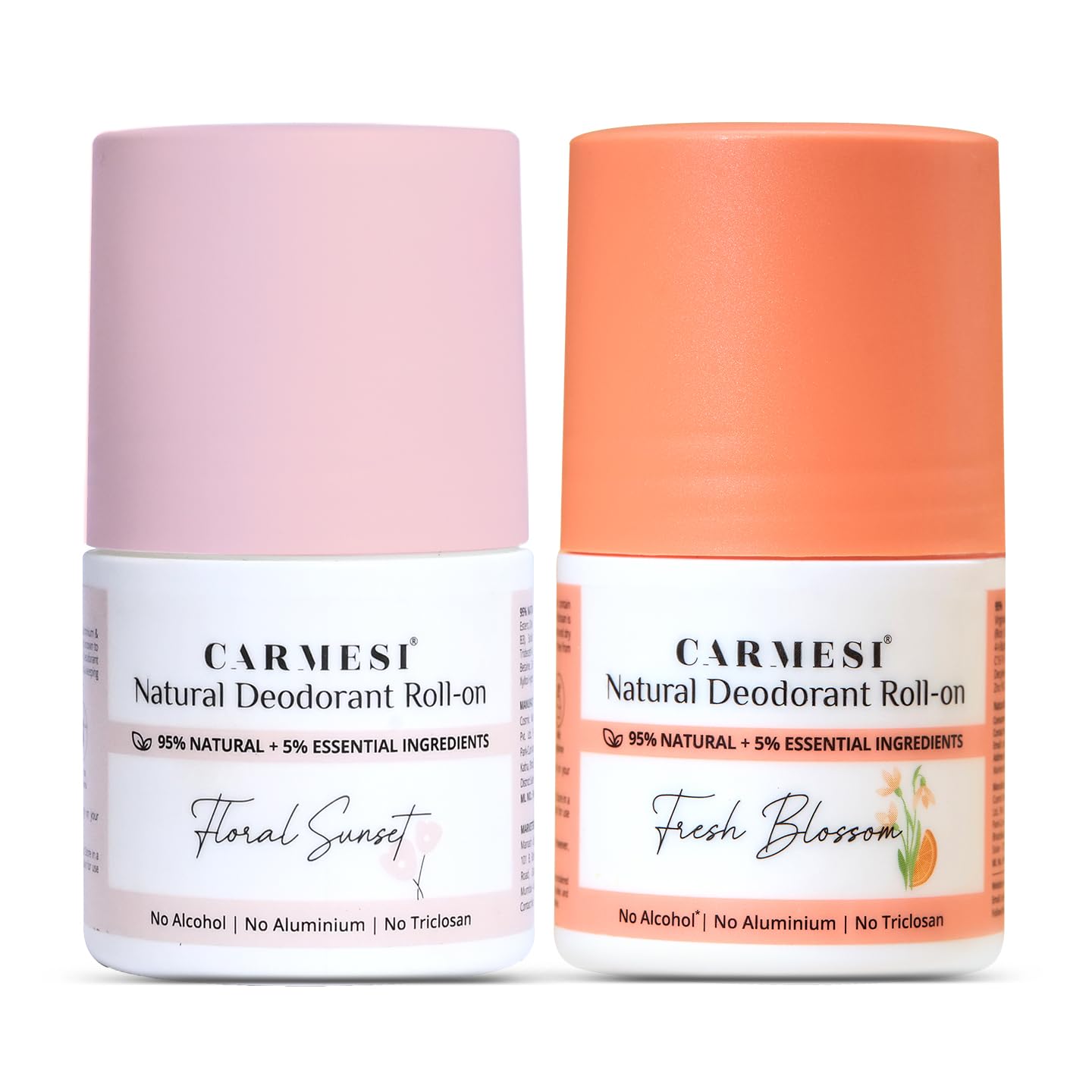 Carmesi Natural Underarm Roll On Deodorant