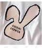 Damen Plus Size Rundhals Mittellanges Kurzarm Schlankmachendes T-Shirt (Größen 200/300/350 Jin)