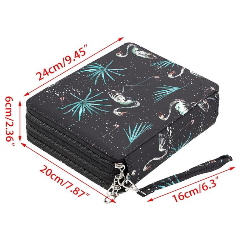 2024 Large-Capacity Pencil Case: 120 Slots for Art & School Supplies