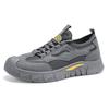 Men's Shoes Summer New Mesh Breathable Men's Construction Site Work Non-slip Wear-resistant Sports Shoes Casual Board Shoes