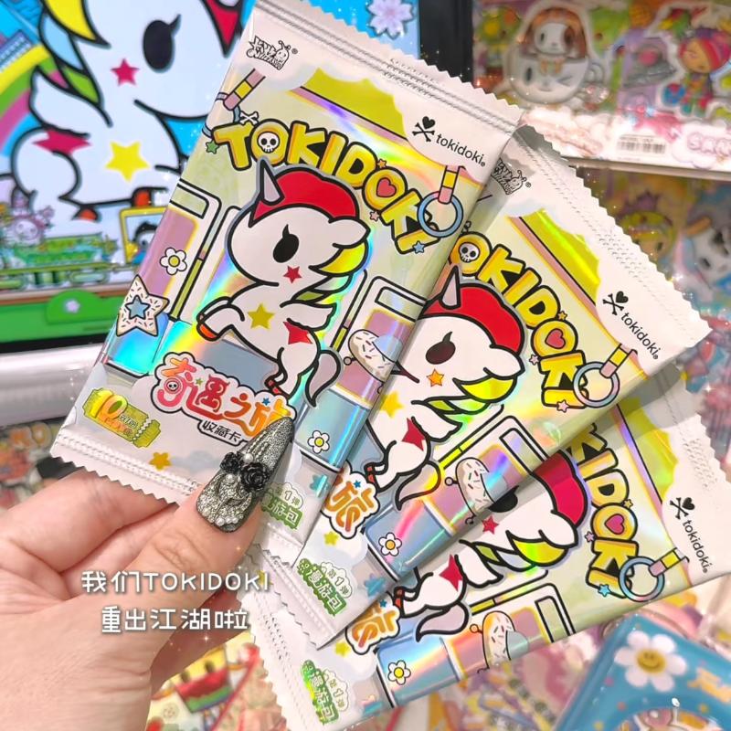 New Genuine Tokidoki Cards Unicorn Adventure Journey Series Vol.1 Wandering Pack Anime Collection Card Toy Gifts