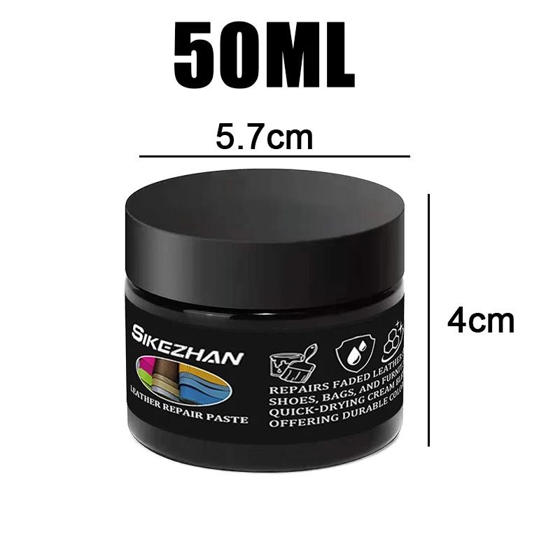 Zestaw do naprawy skóry samochodowej Płynny balsam do recoloryzacji skóry Narzędzie do naprawy bez użycia ciepła Samochodowe siedzenia Dziury Zadrapania Pęknięcia Rozdarcia Zestaw do renowacji Buty