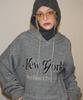 SALON DE YOHN New York Hood Knit_ Gray