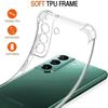 Coque - PROSHOP - pour Samsung S22 (6.1") - Silicone Renforcée - Transparent - Souple