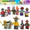 Children's Building Toy Plant Vs. Zombie Boy Mini Granule Toy