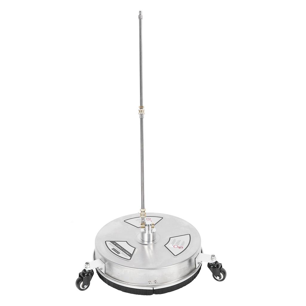 15-calowy czyścik do powierzchni myjki ciśnieniowej Maksymalne ciśnienie 4000 PSI Złącze 1/4 cala Stal nierdzewna