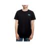 Fitted Crew Neck Letter Print T-Shirt Men Tops Black 597138-01