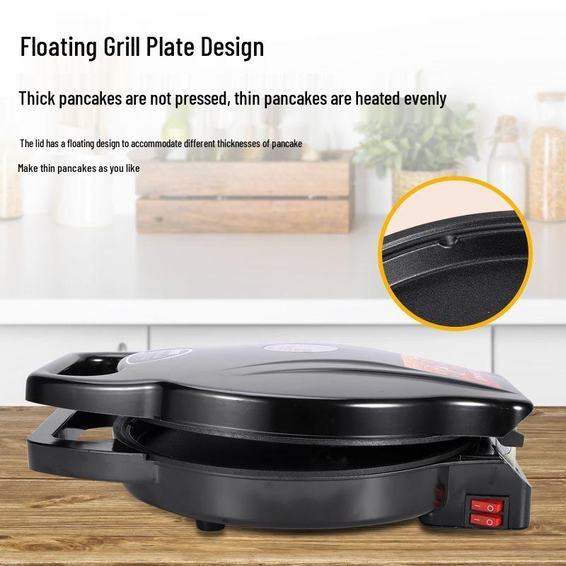 Household Electric Pancake Maker with Double-Sided Heating and Automatic Power Off