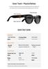 MT3 AI Smart Glasses: 8MP Camera for HD Photo/Video, AI Object Recognition