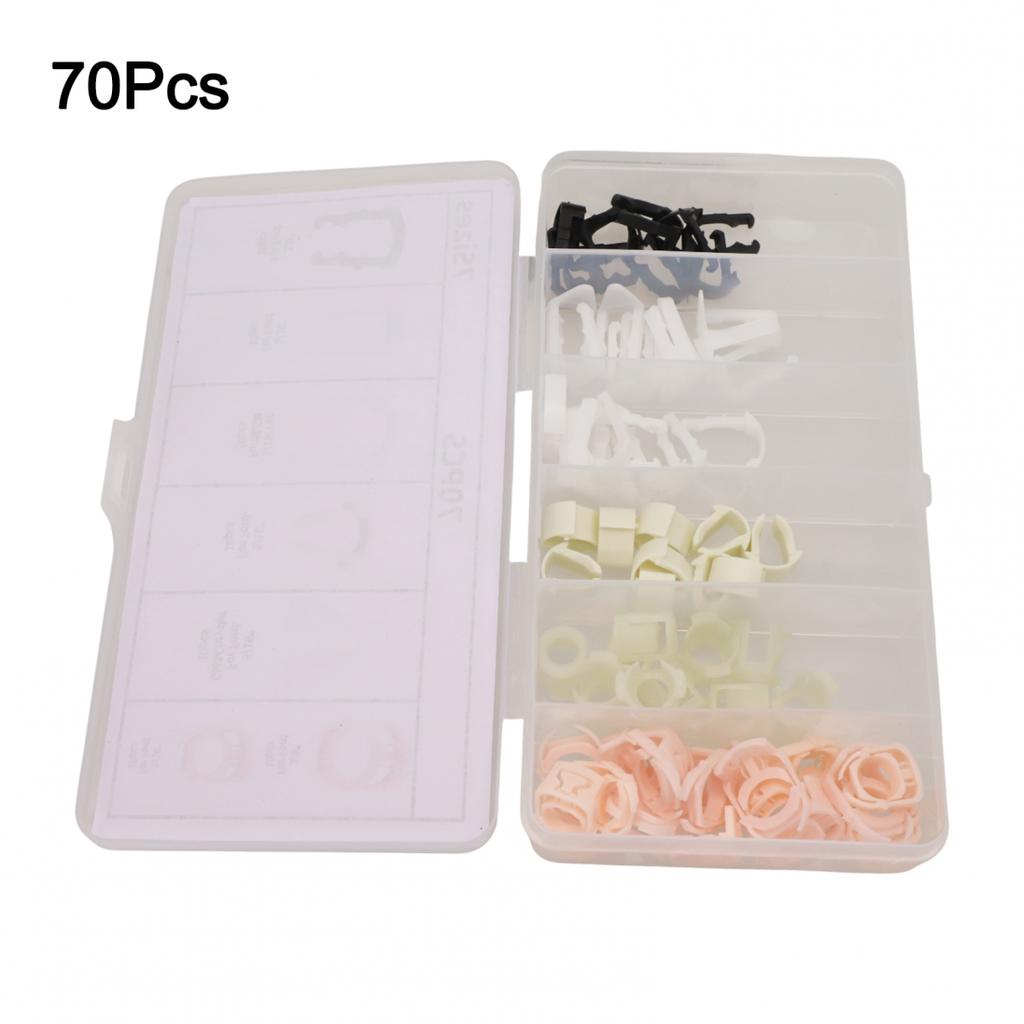 70Pcs,Swordfish 61280 Fuel Line Retainer Clip Assortment For Ford Car Accessory