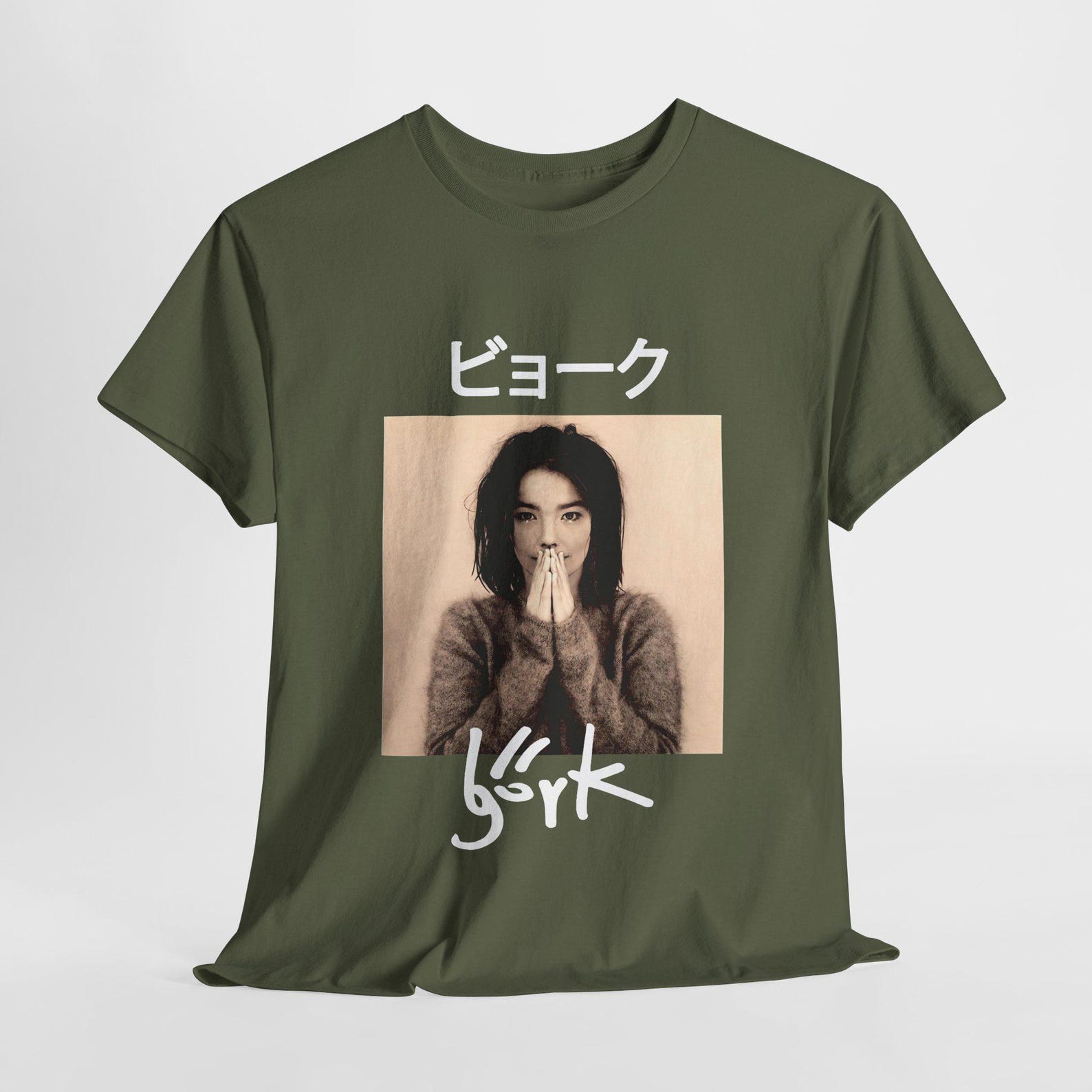 Bjork Tee Unisex Heavy Cotton Shirt - Music Lover Gift M