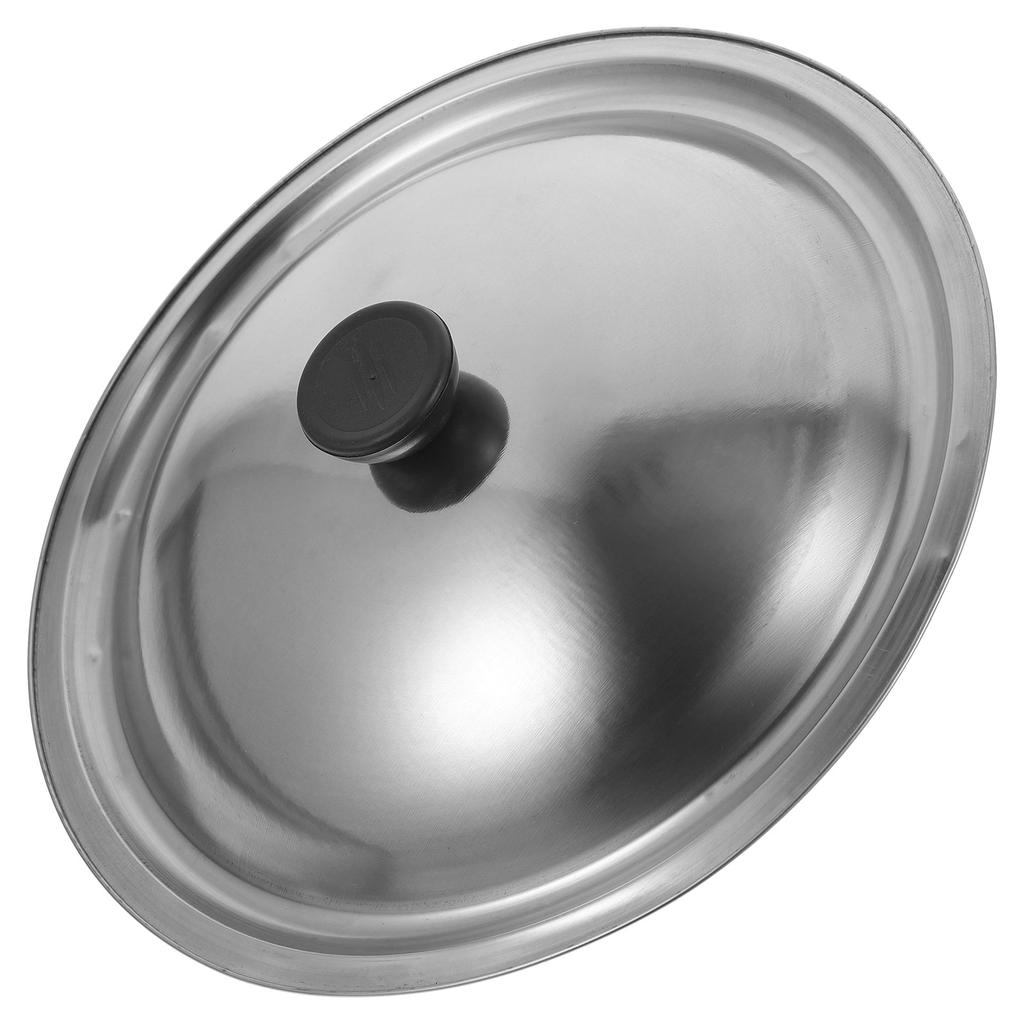 Replacement Frying Pan Cover Cooking Pot Lid Stock Pot Cover Multipurpose Pot Pan Lid (235cm) (Random Style)