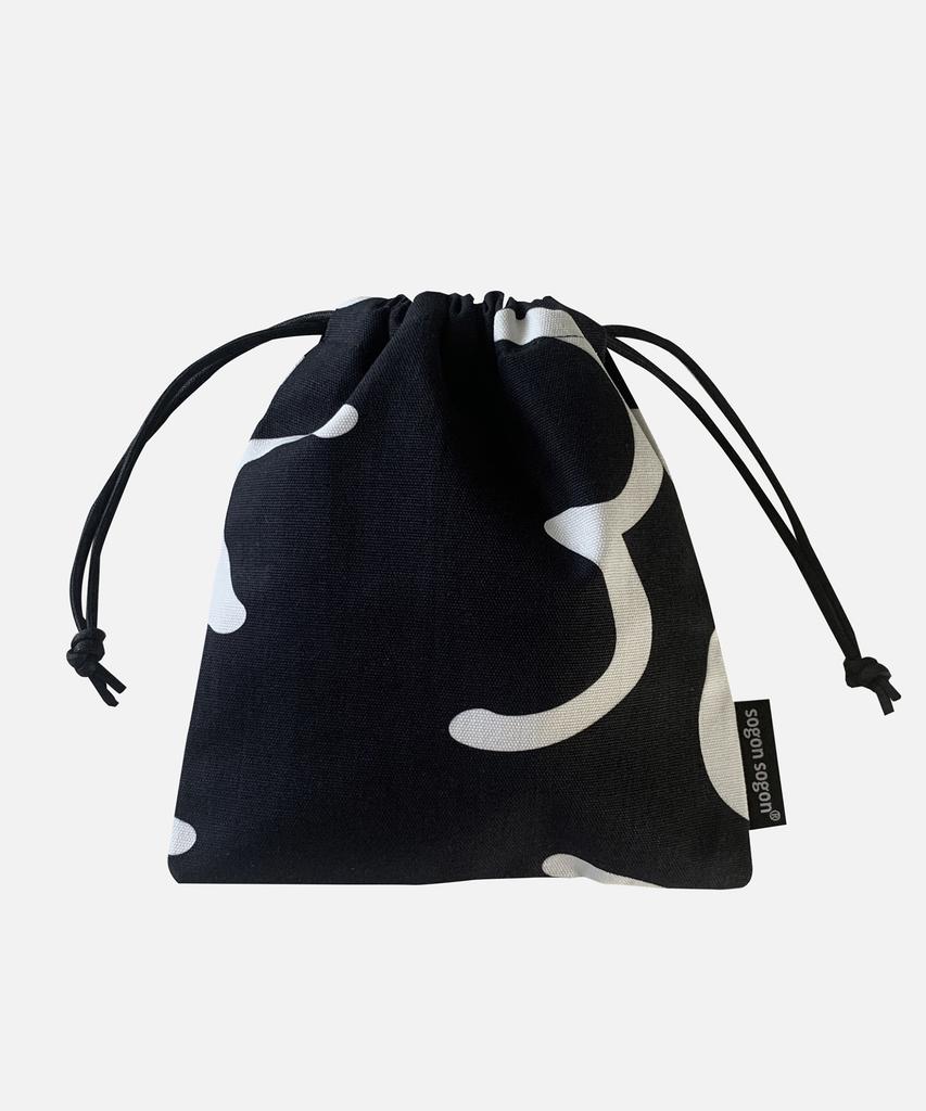 Sogonsogon Tre Black String Pouch R