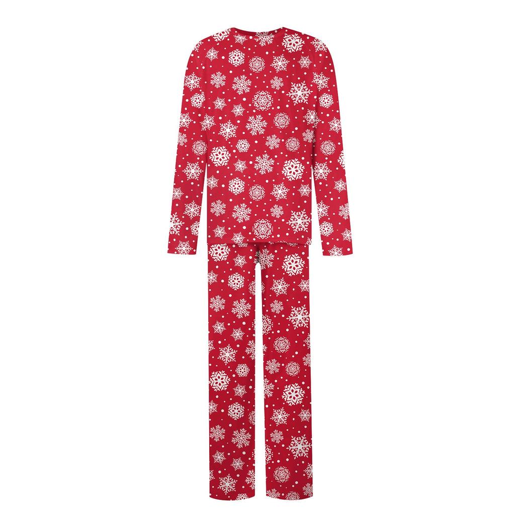 Vánoční rodičovské dítě rodinná sada Domácí nábytek Vánoční pyžamo dvoudílná sada