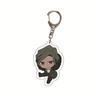 Danganronpa Monokuma, Makoto Naegi & Junko Enoshima Acrylic Keychain Charm Figure