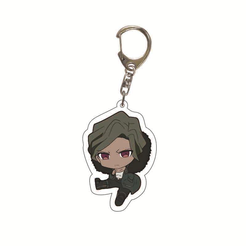 Danganronpa Monokuma, Makoto Naegi & Junko Enoshima Acrylic Keychain Charm Figure