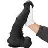 Dark Horse Silicone Dildo Oversized Anal Plug Masturbator Soft Anal Dilator Fisting Sex Toy Strap on Penis Realistic Dick
