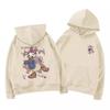 Gray American Style Women's Donald Duck Hoodie - Autumn/Winter Silver Fox Velvet, Thick Plus Size Trendy Brand Jacket