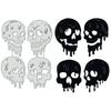 Halloween Carbon Steel Cutting Dies Stencils for DIY Scrapbooking Photo Album Decorative Embossing Paper Card Skull 110x147x0.8mm