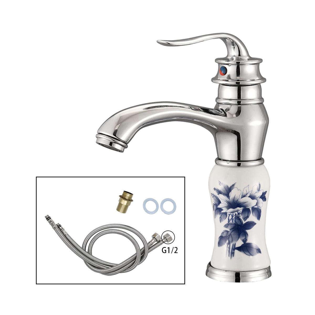 G1/2 Brass Basin Mixer Tap Single