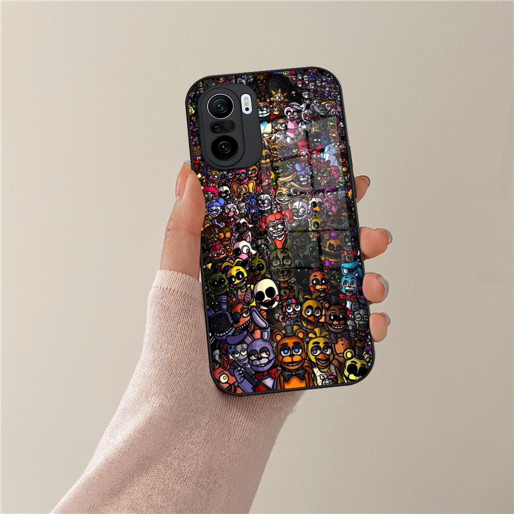 

Fnaf F-Five-nightES-At-Freddys Phone Case For Xiaomi POCO X7 X6 M7 M6 M5 M4 F7 F6 F4 F5 X5 X4 Pro GT Tempered Glass Cover Poco M4 Pro
