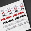 PDOJ7 Car Metal Body For Kuga ST New And Old Styles Logo Letter Decals Styling Badge Trunk Fender Emblems Sticker Accessories