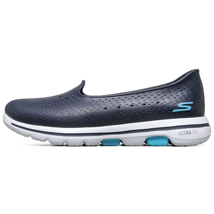 Skechers Go Walk 5 Breathable Low-Top Casual Shoes Women sneakers Blue 111105-NVY 39