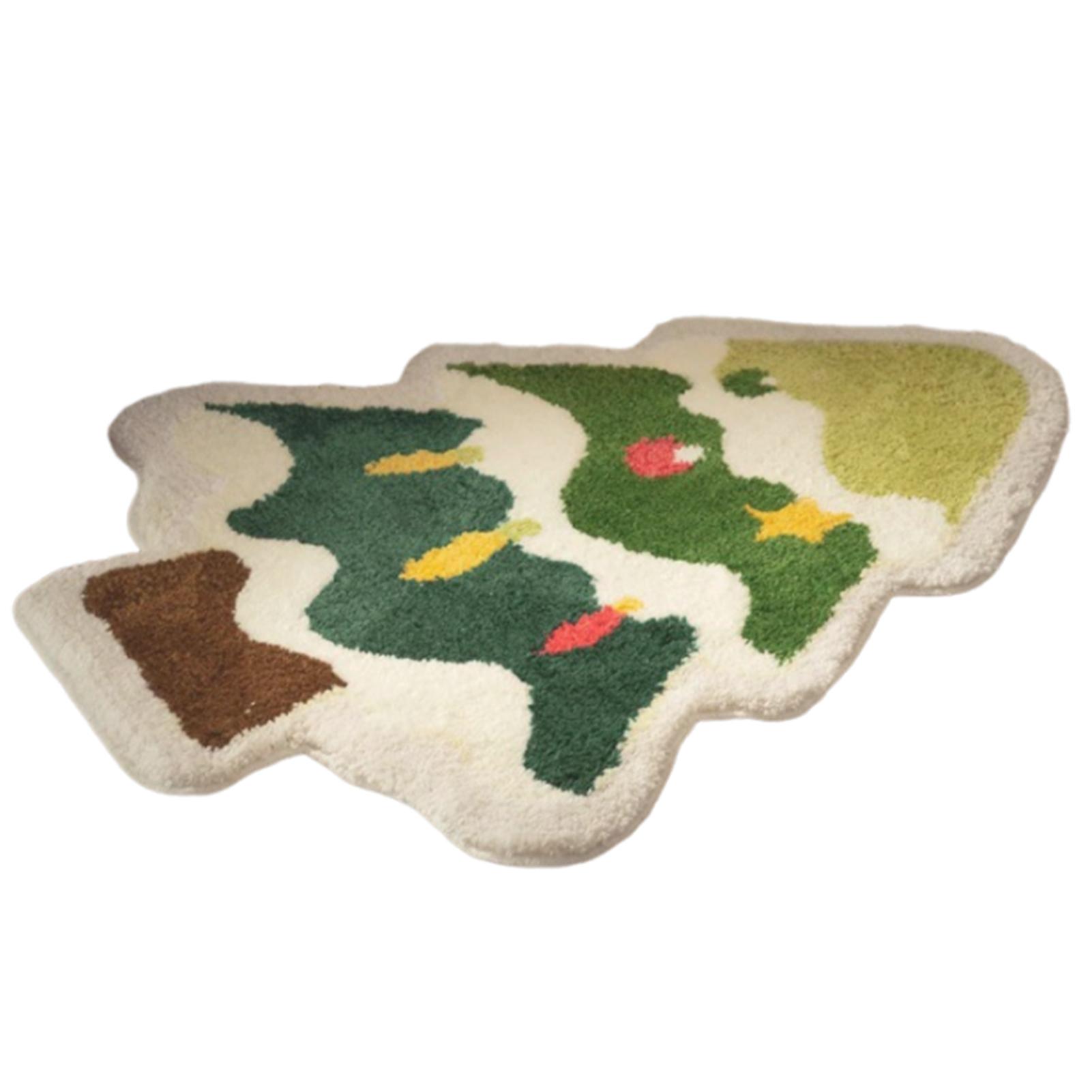 

Коврик для ванной в форме дерева, моющееся декоративное одеяло для кухни и ванной комнаты 40x60cm