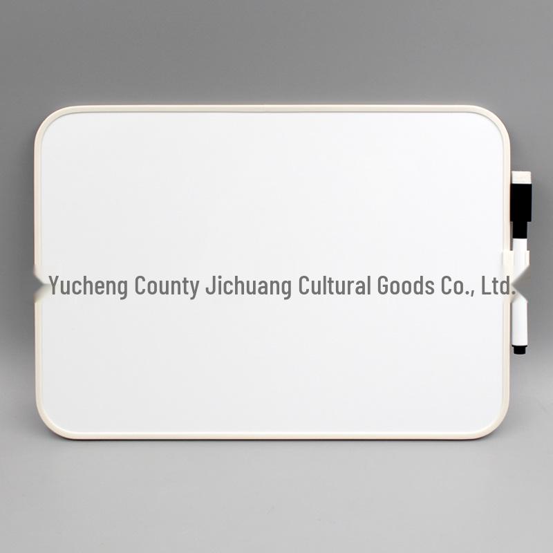 Double-sided Magnetic Desktop Whiteboard for Home & Office - Erasable Blackboard for Teaching & Children's Handwriting.