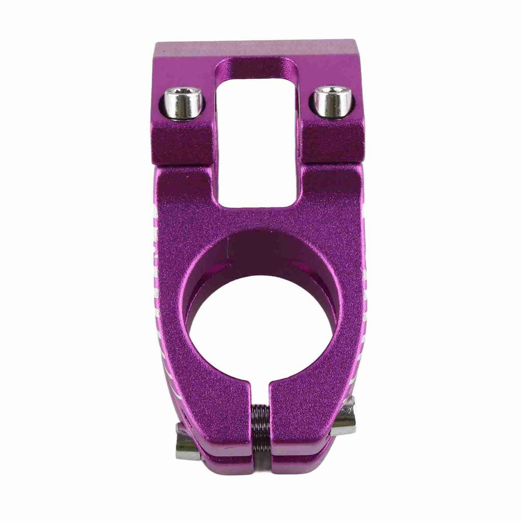 31.8mm Wytrzymałe Wsporniki Kierownicy Roweru Górskiego i Szosowego Stop Aluminium Wspornik Kierownicy Rowerowej Fioletowy