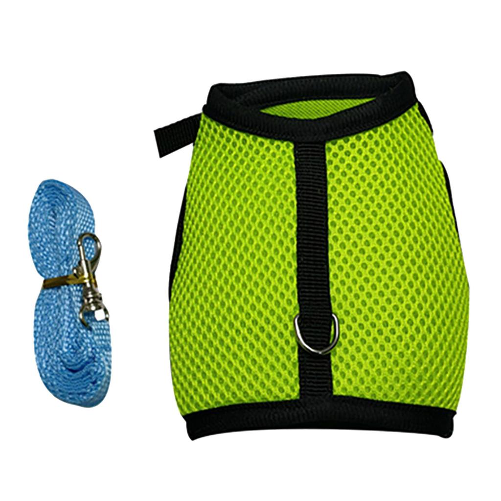 Small Pet  Clothes Ferret Traction Rope Guinea Pig Chest Back Guinea Pig Vest Traction Rope  Rope  Chest Back