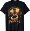 Humorous Frisbee Golf Disc Player Graphic Tee Shirt