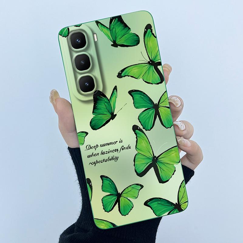 For Infinix Hot 60 Pro Plus Case Fashion Simplicity Flower Liquid Silicone Camera Protection Cover For Infinix Hot 60 Pro+ Capa