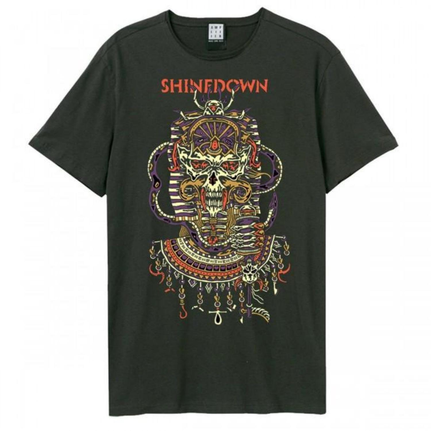 Amplified Unisex Adult Skull Shinedown T-Shirt S
