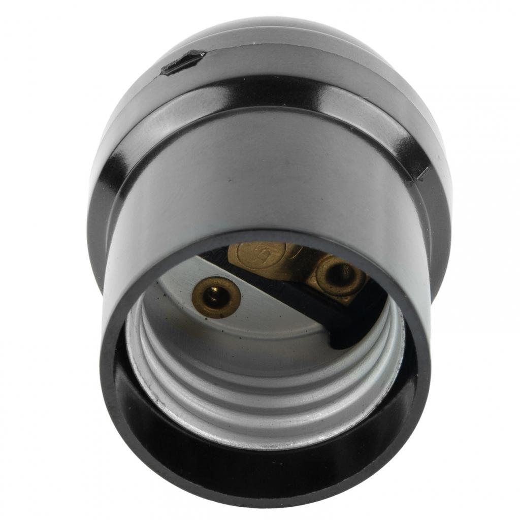 Industrieller Bakelit-Lampenfassungshalter für Vintage-Edison-Glühbirnen E27-Sockel