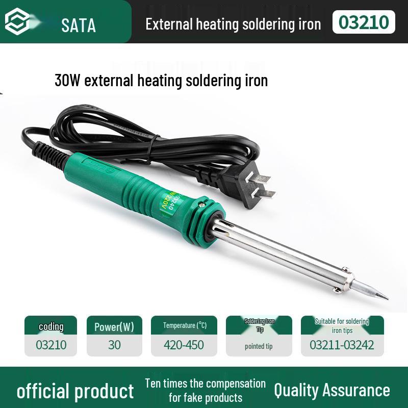 

SATA High-Power Quick-Heating Soldering Pen for Professional Repair (Model 03200)