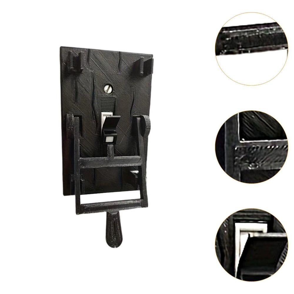Durable Plastic Light Switch Cover Flip Style Scary Decor Flip Handle Switch Cover High Quality Vintage Style